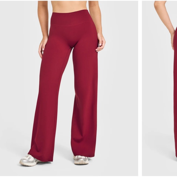 BRAND NEW Oner Active SoftMotion Straight Leg Pants in Ruby Red - Picture 1 of 2